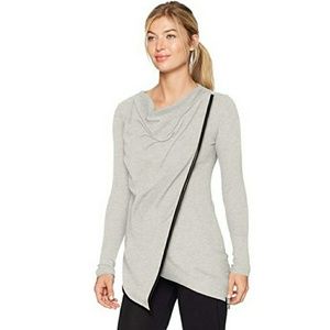Marc NY | Long Sleeve Asymmetrical Drapey Tunic M